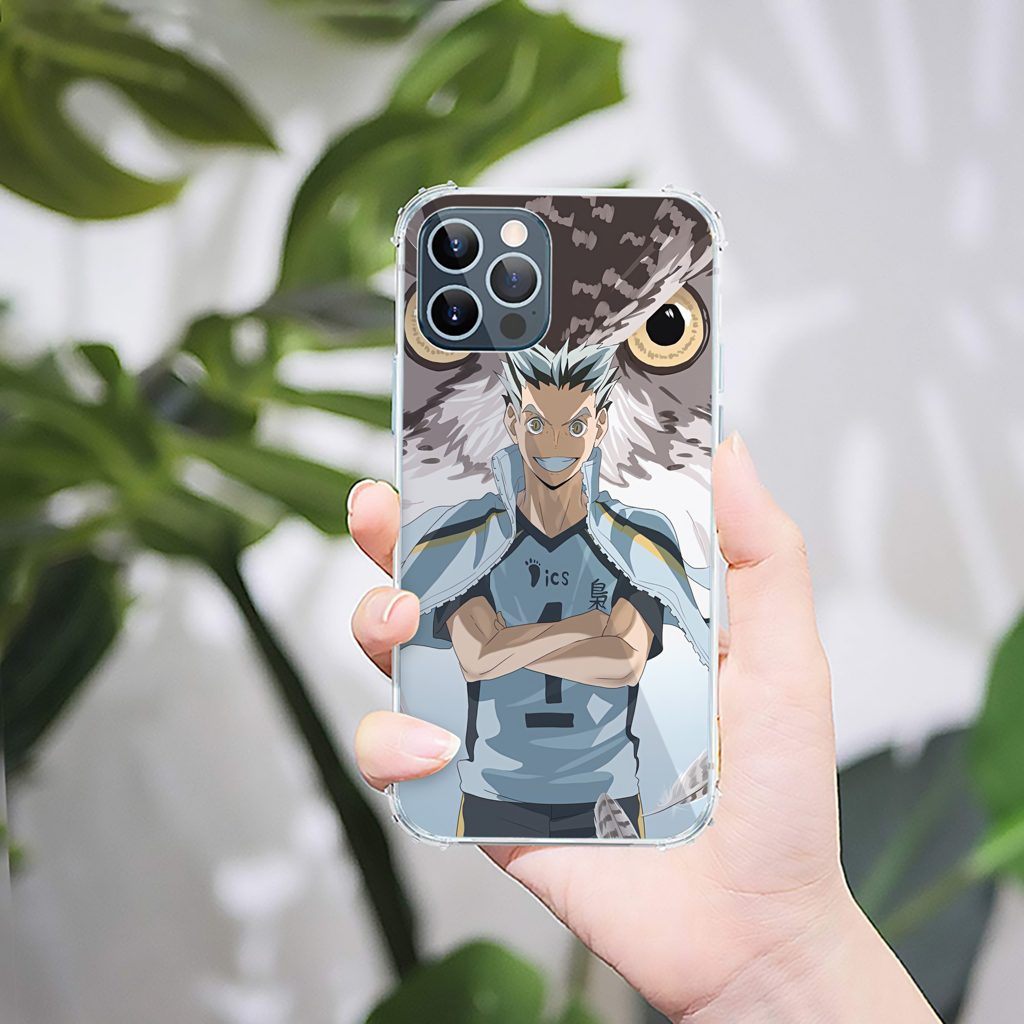 （画像用） ハイキュー!! Haikyu!! 【iPhone 12シリーズ対応】透明スマホケース（クリアソフトケース）
